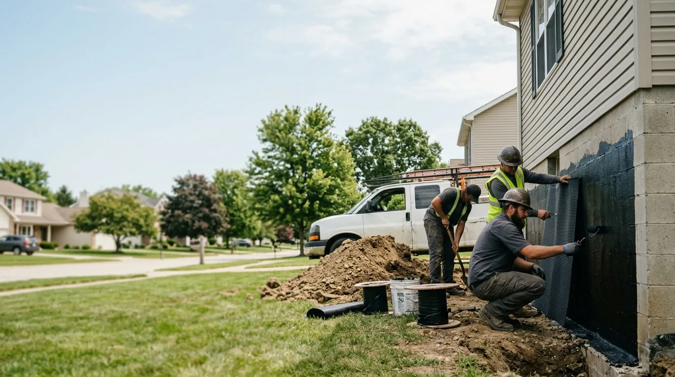 Basement Waterproofing in Johnsonville, IL near me
